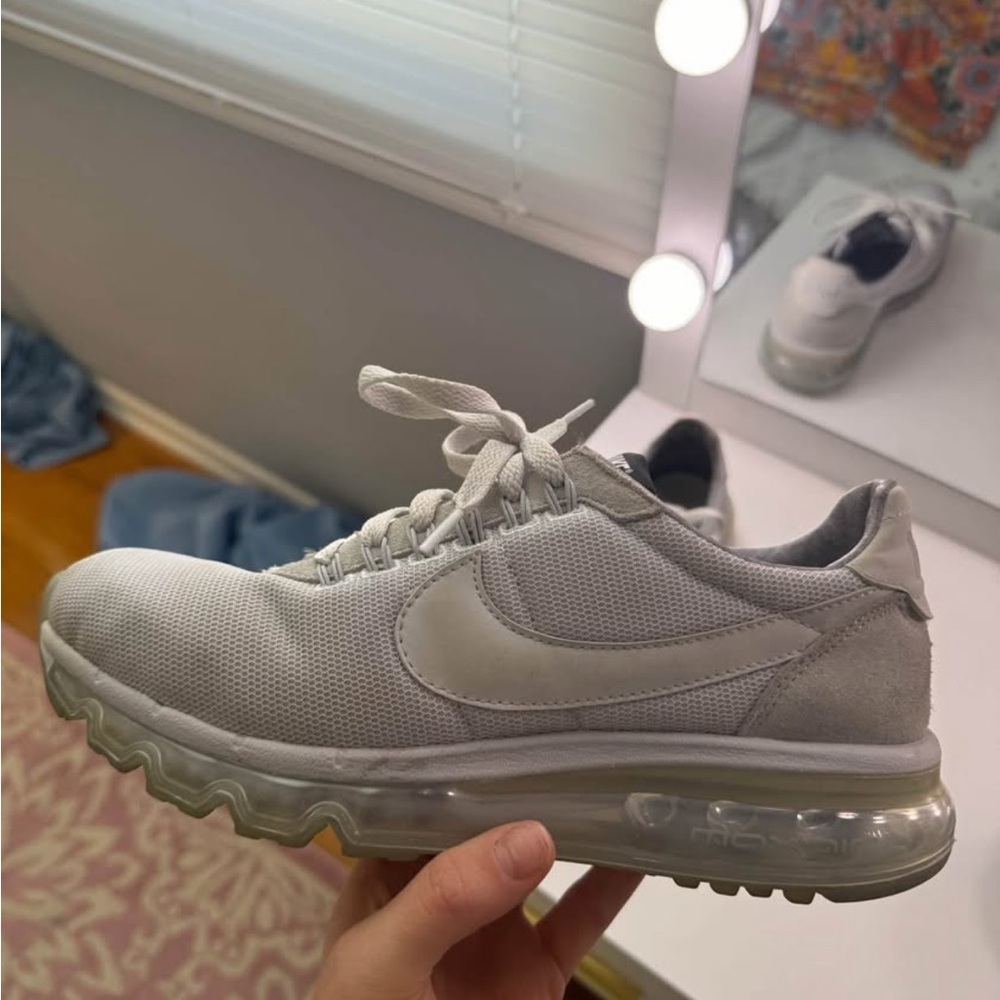 Nike Light Gray Air Max Shoes